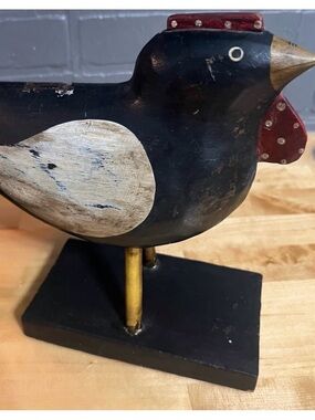 Rustic Primitive Farmhouse Wooden Chicken Decor - Quality Home Decor Final Sale